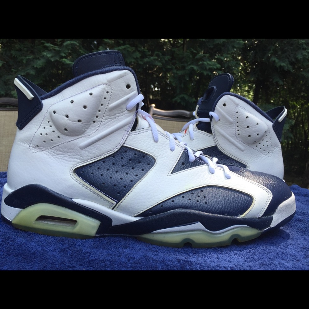 Jordan 6 Olympic and Jordan 6 carmine 2008